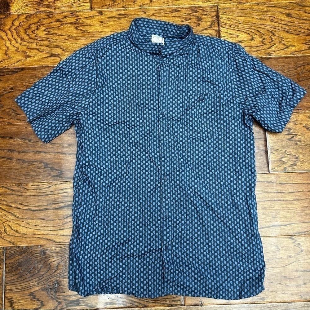Voyager‎ cotton short sleeve button down shirt